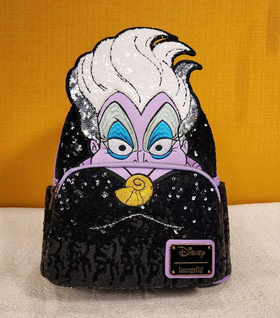 Villains Ursula Sequin Little Mermaid 35th Mini Backpack Get Lojos Mojo