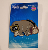 Winnie the Pooh Eeyore Tael Sign Missing Tail Enamel Pin Palm Exclusive