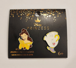 Belle and Chip Beauty and the Beast Pin Set