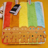 Loungefly X Good Luck Trolls Classic Trolls Plush Glitter Tote Crossbody Bag NEW