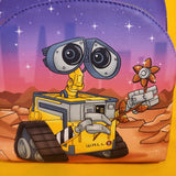 Loungefly Disney Pixar WALL-E & Eve Flower Night Scene Mini Backpack