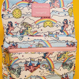 Loungefly My Little Pony Sky Scene AOP Nylon Square Mini Backpack