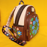 Loungefly Disney Princess Tangled Pascal Flower Face Daisy Mini Backpack