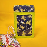 Loungefly  Nickelodeon  Rugrats Reptar Dinosaur Vertical Cardholder Wallet