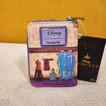Tangled Rapunzel Lenticular Lantern Window Zip Around Wallet