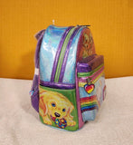 Lisa Frank Color Block Holographic Glitter Mini Backpack