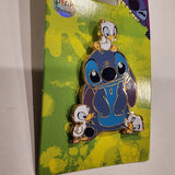Stitch with Ducklings Lilo and Stitch Enamel Pin