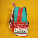 Loungefly Dr. Seuss How the Grinch Stole Christmas Holiday Sweater Mini Backpack