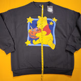 Cakeworthy Disney Winnie The Pooh Halloween Candy Crew Neck Sweatshirt 2XL