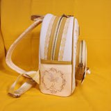 Loungefly Beauty and the Beast Belle Tonal Sketch Portrait Mini Backpack