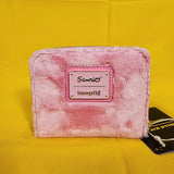 Loungefly Sanrio Hello Kitty Pink Plush Teddy Bear Cosplay Zip Around Wallet