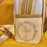 Loungefly Beauty and the Beast Belle Tonal Sketch Portrait Mini Backpack