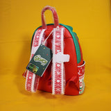 Loungefly Dr. Seuss How the Grinch Stole Christmas Holiday Sweater Mini Backpack