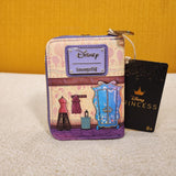 Tangled Rapunzel Lenticular Lantern Window Zip Around Wallet