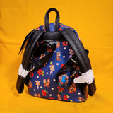Rescue Rangers Character All Over Print Blue Mini Backpack