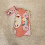 My Melody Floral Crown Figural Flap Wallet