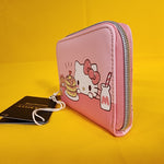 Hello Kitty Tiny Chum & Treats Pancakes Milk Zip Wallet