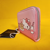 Hello Kitty Tiny Chum & Treats Pancakes Milk Zip Wallet