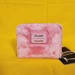 Loungefly Sanrio Hello Kitty Pink Plush Teddy Bear Cosplay Zip Around Wallet
