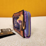 Tangled Rapunzel Lenticular Lantern Window Zip Around Wallet