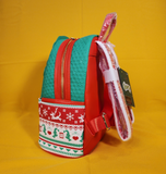 Loungefly Dr. Seuss How the Grinch Stole Christmas Holiday Sweater Mini Backpack