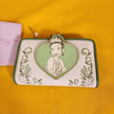 Loungefly Disney The Princess and The Frog Tiana Tonal Portrait Flap Wallet