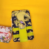 Loungefly  Nickelodeon  Rugrats Reptar Dinosaur Vertical Cardholder Wallet