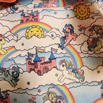 Loungefly My Little Pony Sky Scene AOP Nylon Square Mini Backpack