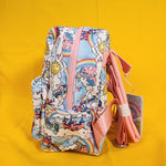 Loungefly My Little Pony Sky Scene AOP Nylon Square Mini Backpack