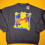 Cakeworthy Disney Winnie The Pooh Halloween Candy Crew Neck Sweatshirt 2XL