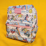 Loungefly My Little Pony Sky Scene AOP Nylon Square Mini Backpack