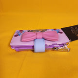 Loungefly Disney Winnie the Pooh Eeyore Bow Floral Embroidered Flap Wallet