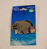 Winnie the Pooh Eeyore Tael Sign Missing Tail Enamel Pin Palm Exclusive