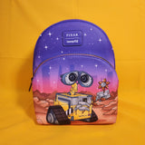 Loungefly Disney Pixar WALL-E & Eve Flower Night Scene Mini Backpack