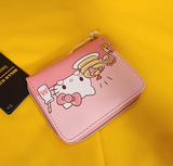Hello Kitty Tiny Chum & Treats Pancakes Milk Zip Wallet