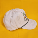 Ford Bronco Desert Ride Snapback Cap Embroidered Rope Captain Hat Beige