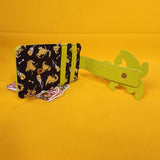 Loungefly  Nickelodeon  Rugrats Reptar Dinosaur Vertical Cardholder Wallet