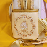 Loungefly Beauty and the Beast Belle Tonal Sketch Portrait Mini Backpack