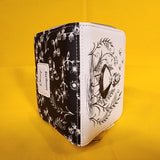Alice In Wonderland Black & White Sketch Zip Wallet
