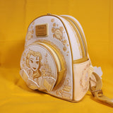 Loungefly Beauty and the Beast Belle Tonal Sketch Portrait Mini Backpack