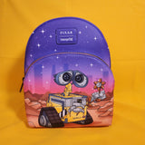 Loungefly Disney Pixar WALL-E & Eve Flower Night Scene Mini Backpack