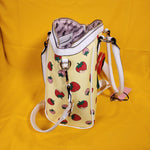 Juicy Couture Sweet N Juicy FR Tote Yellow Juicy Strawberry Tote Handbag Satchel