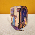 Tangled Rapunzel Lenticular Lantern Window Zip Around Wallet
