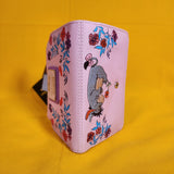 Loungefly Disney Winnie the Pooh Eeyore Bow Floral Embroidered Flap Wallet