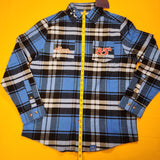 Cakeworthy Disney Fantasia Flannel Sorcerer's Apprentice Blue Unisex Medium NEW