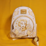 Loungefly Beauty and the Beast Belle Tonal Sketch Portrait Mini Backpack