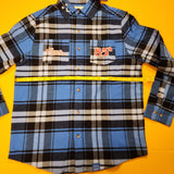 Cakeworthy Disney Fantasia Flannel Sorcerer's Apprentice Blue Unisex Medium NEW