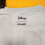 Cakeworthy Cinderella Comic Drop Sleeve Crewneck Blue Sweatshirt Oversized Large