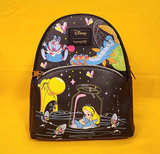 Alice In Wonderland Glow In The Dark Characters Mini Backpack