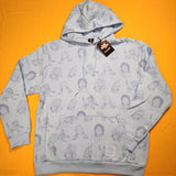Cakeworthy Wizard of Oz Pull Over Hoodie AOP Theres No Place Like Home Large
